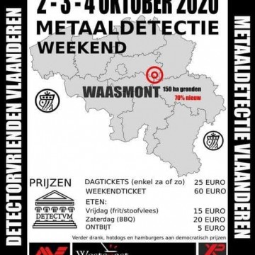 Affiche - Metaaldetectie Vlaanderen 